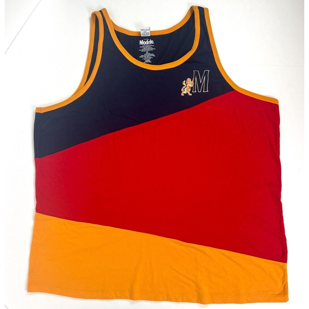 Modelo Beer Mens 3 XL Tank Top Sleeveless Mexican Summer Pool Party Cerveza